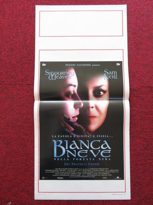 BIANCA NEVE NELLA FORESTA NERA ITALIAN LOCANDINA (27.5"x13") POSTER 1997 Movie posters