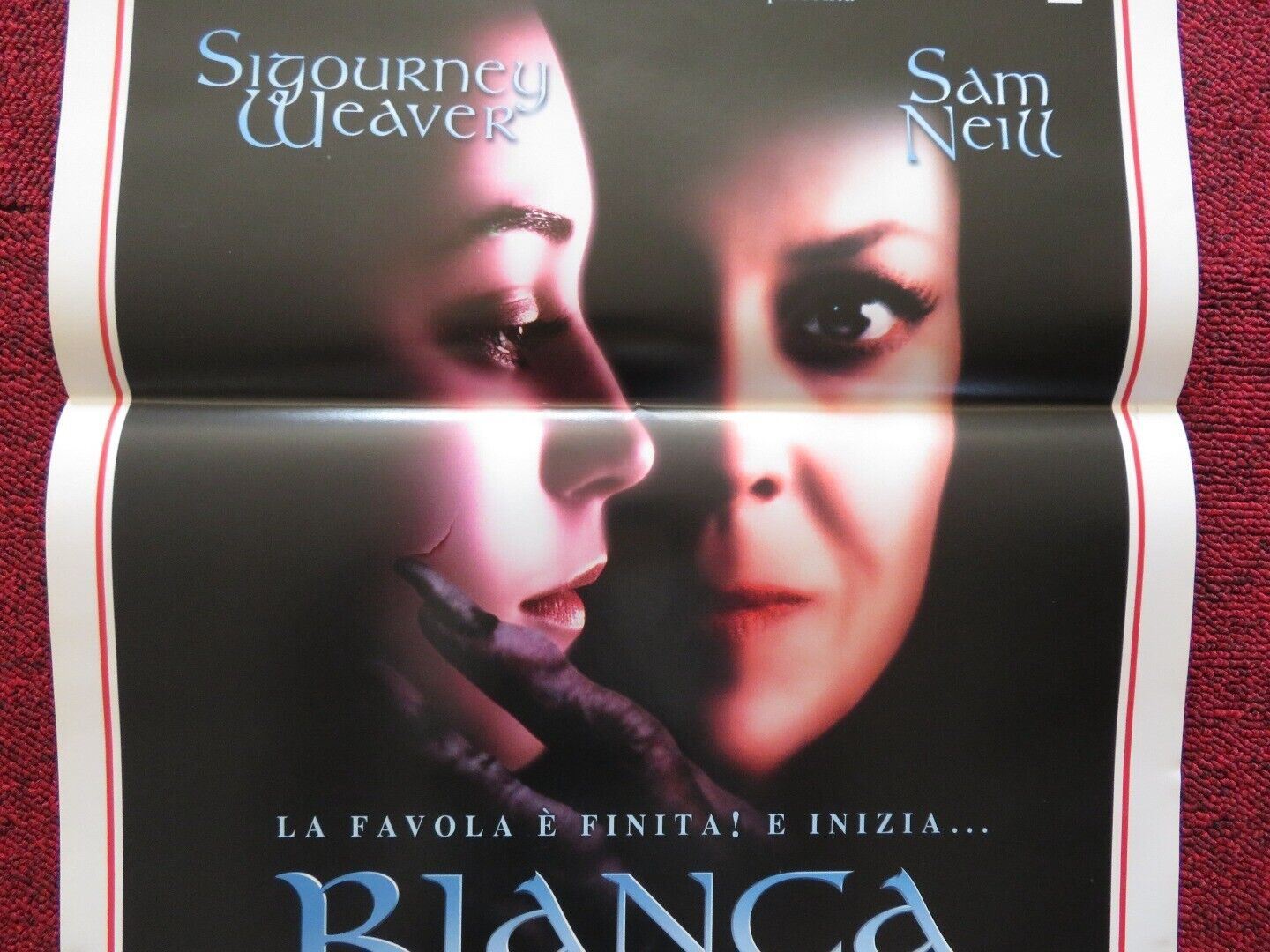 BIANCA NEVE NELLA FORESTA NERA ITALIAN LOCANDINA (27.5"x13") POSTER 1997 Movie posters