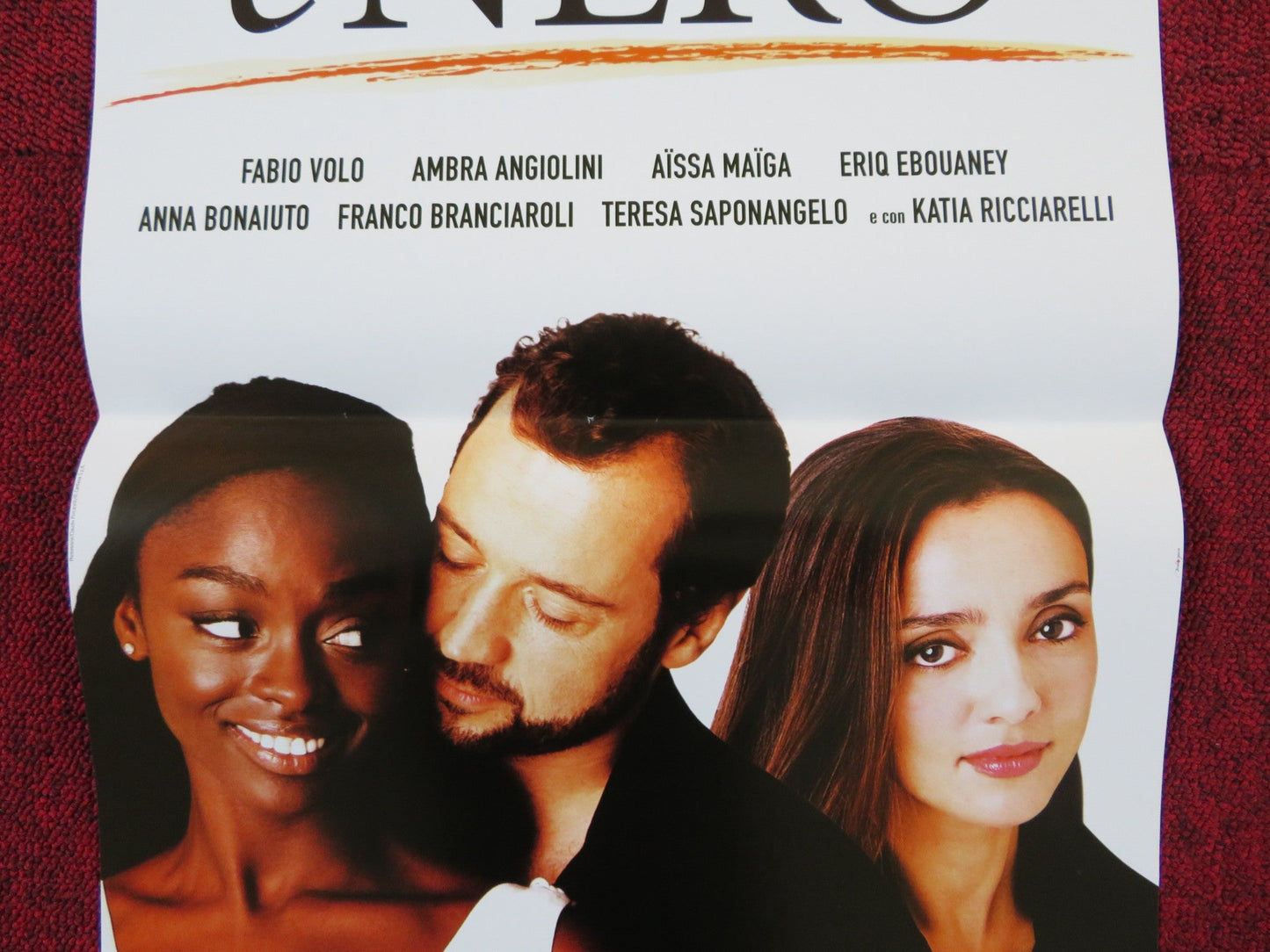 BIANCO E NERO ITALIAN LOCANDINA POSTER FABIO VOLO AMBRA ANGIOLINI 2008 Rendezvous Cinema Movie posters