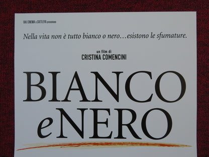 BIANCO E NERO ITALIAN LOCANDINA POSTER FABIO VOLO AMBRA ANGIOLINI 2008 Rendezvous Cinema Movie posters