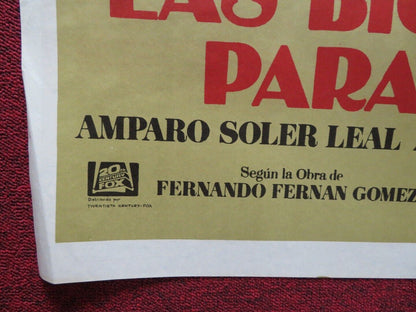 BICYCLES ARE FOR THE SUMMER FOLDED ARGENTINA ONE SHEET POSTER AMPARO SOLER - Rendezvous Cinema