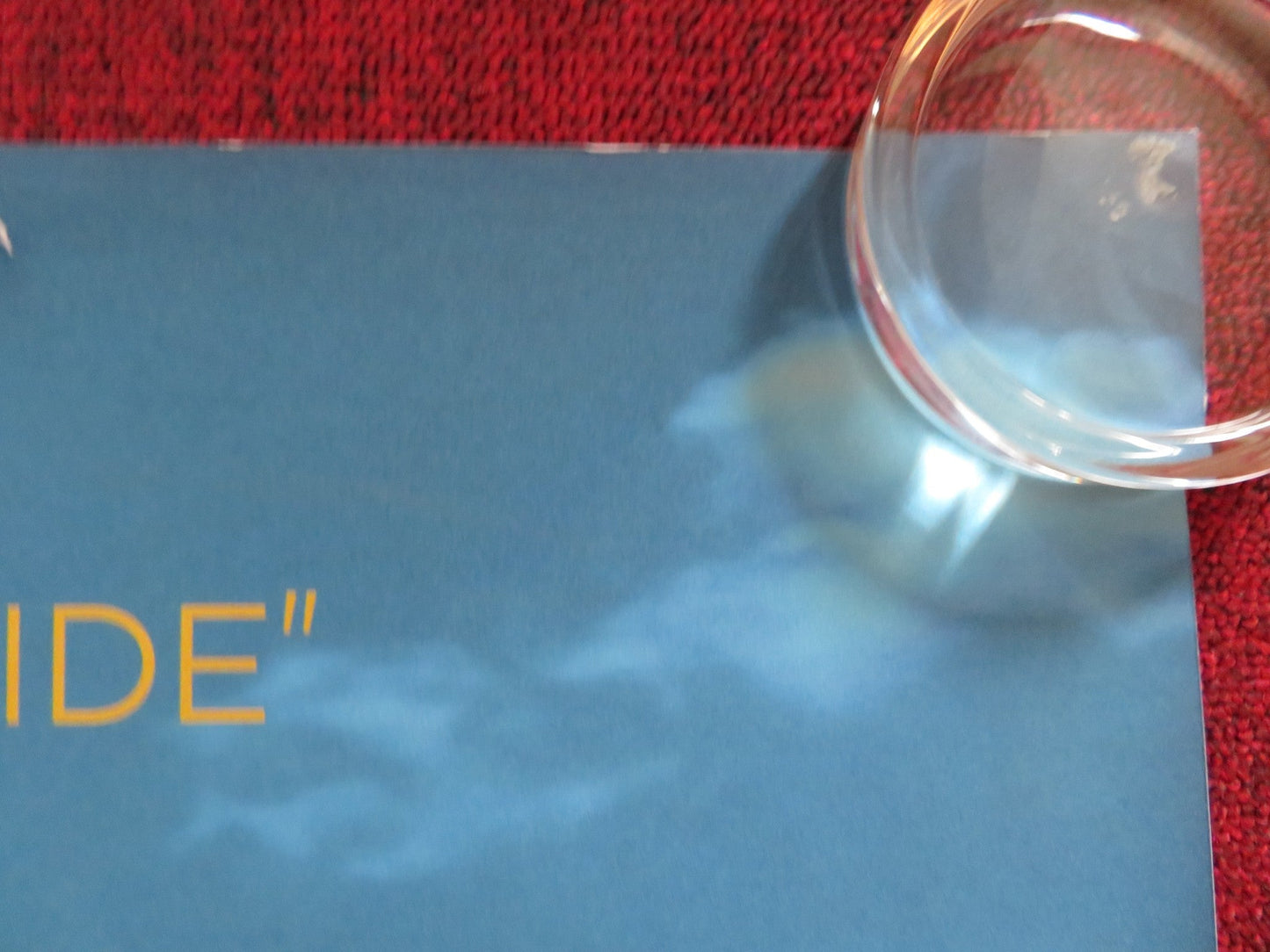 BICYCLING WITH MOLIERE UK QUAD (30"x 40") ROLLED POSTER FABRICE LUCHINI 2013 Rendezvous Cinema Movie posters