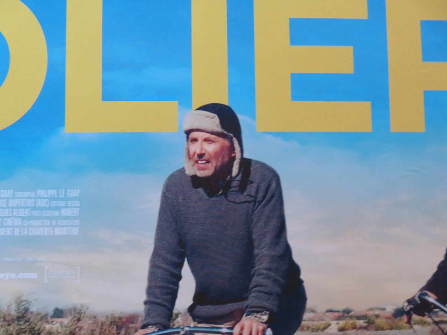 BICYCLING WITH MOLIERE UK QUAD (30"x 40") ROLLED POSTER FABRICE LUCHINI 2013 Rendezvous Cinema Movie posters