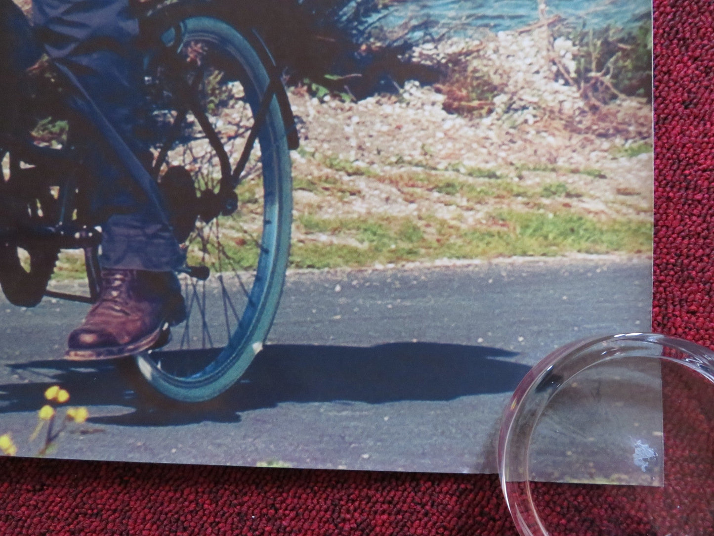 BICYCLING WITH MOLIERE UK QUAD (30"x 40") ROLLED POSTER FABRICE LUCHINI 2013 Rendezvous Cinema Movie posters