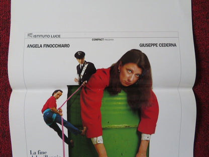 BIDONI ITALIAN LOCANDINA (27.5"x13") POSTER ANGLA FINOCCHIARO 1995 - Rendezvous Cinema