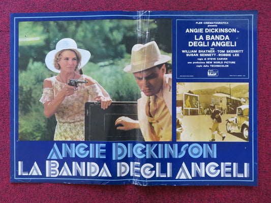 BIG BAD MAMA - A ITALIAN FOTOBUSTA POSTER ANGIE DICKINSON WILLIAM SHATNER 1974 Rendezvous Cinema Movie posters