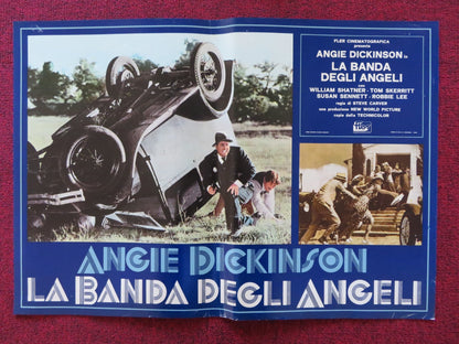 BIG BAD MAMA - E ITALIAN FOTOBUSTA POSTER ANGIE DICKINSON WILLIAM SHATNER 1974 Rendezvous Cinema Movie posters