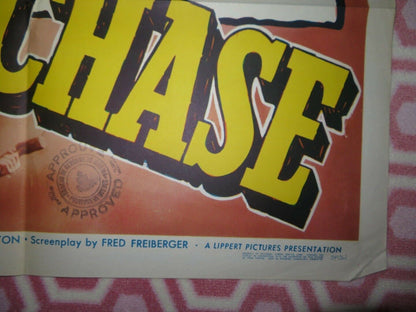 BIG CHASE US ONE SHEET POSTER GLENN LANGAN ADELE JERGENS LON CHANEY Movie posters