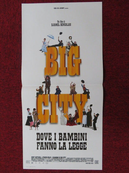 BIG CITY ITALIAN LOCANDINA (26.5"x12.5") POSTER DJAMEL BENSALAH 2007 Movie posters
