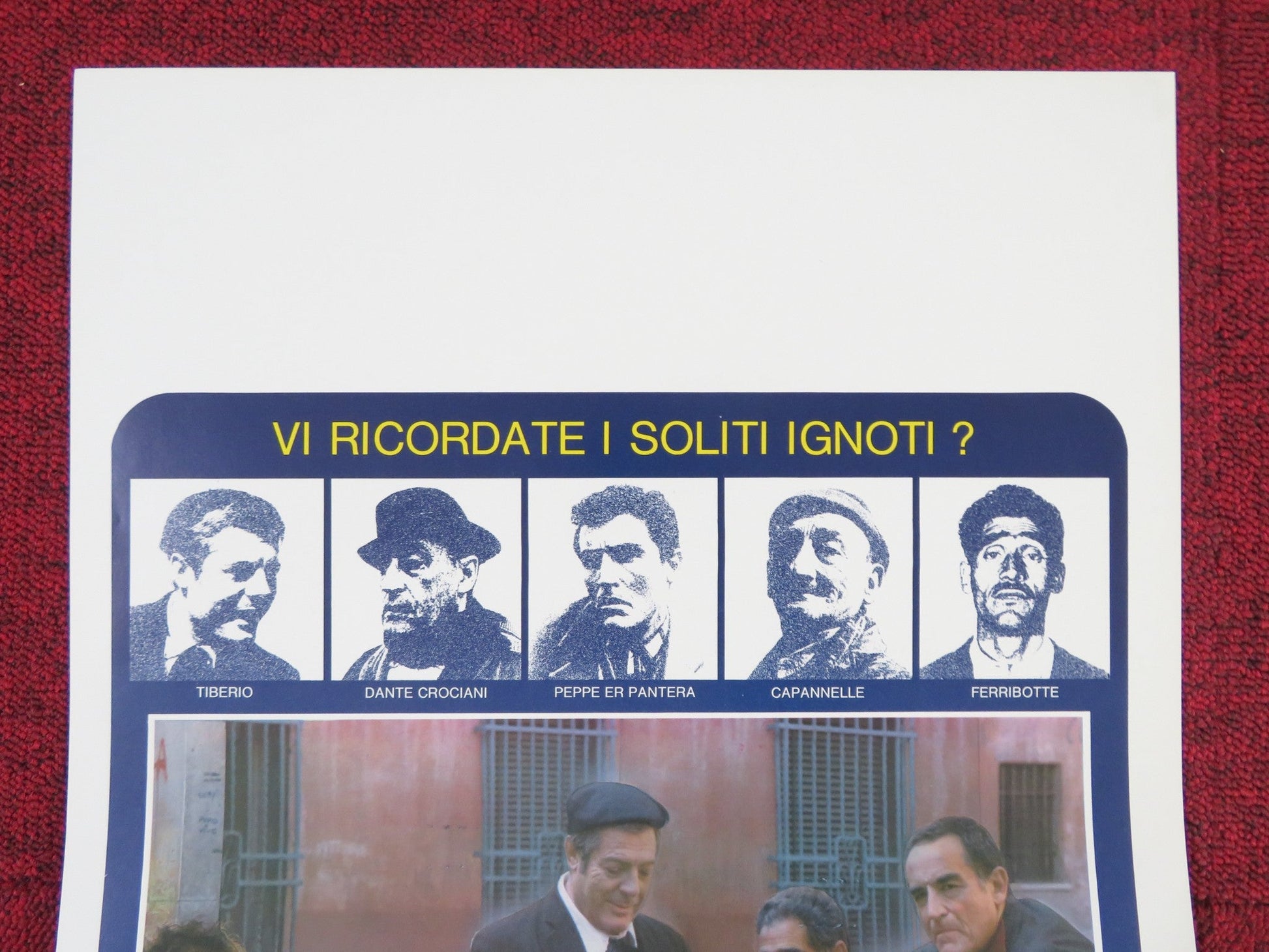 BIG DEAL AFTER 20 YEARS ITALIAN LOCANDINA POSTER MARCELLO MASTROIANNI 1985 Rendezvous Cinema Movie posters