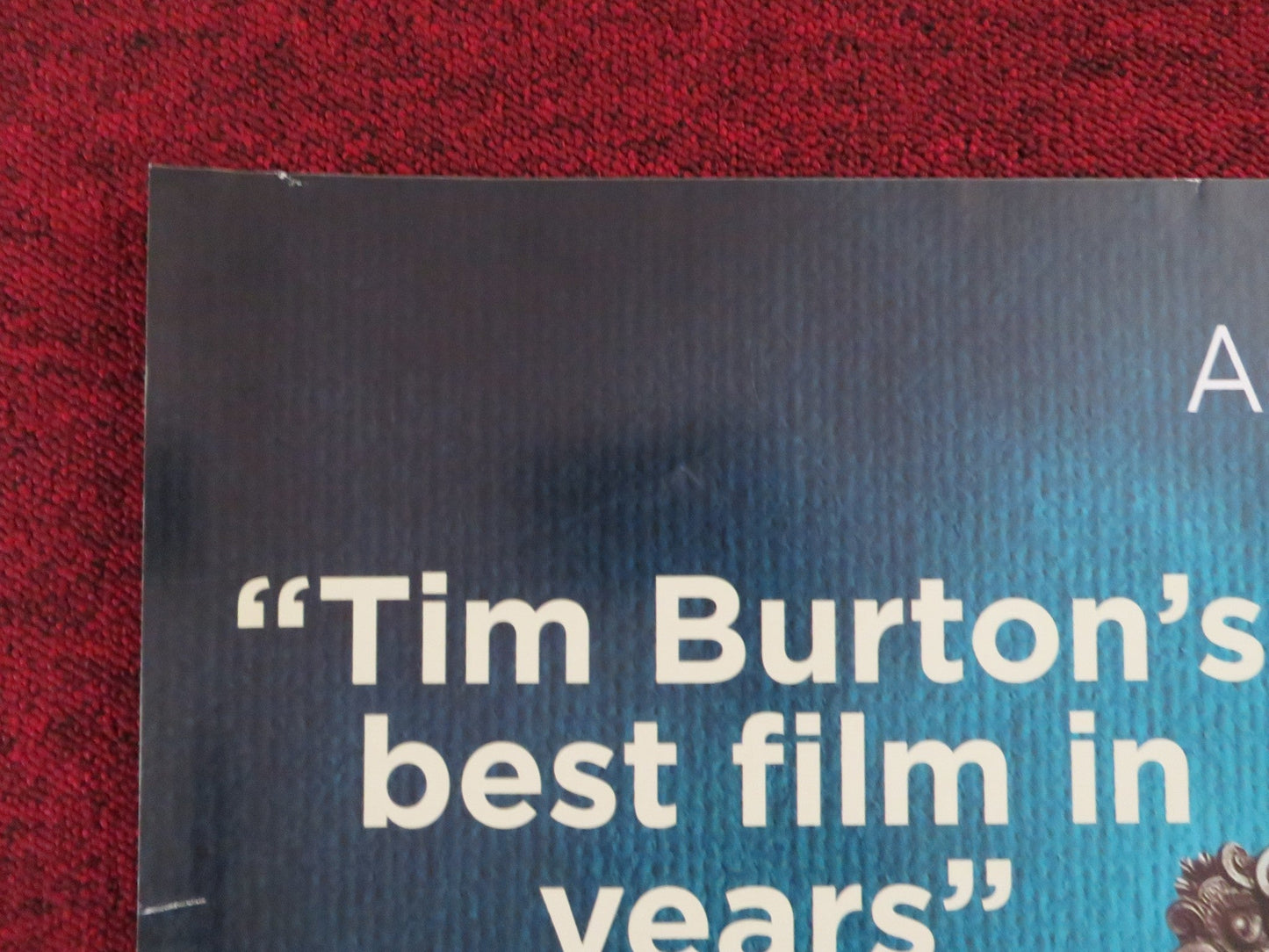 BIG EYES UK QUAD (30"x 40") ROLLED POSTER AMY ADAMS CHRISTOPH WALTZ 2014 Rendezvous Cinema Movie posters