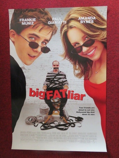 BIG FAT LIAR US ONE SHEET ROLLED POSTER PAUL GIAMATTI FRANKIE MUNIZ 2002 Movie posters