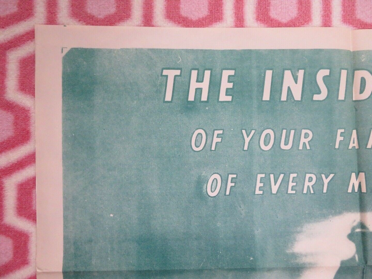 BIG GAMBLE / THE INSIDE STORY US ONE SHEET POSTER MARSHA HUNT 1954 Movie posters