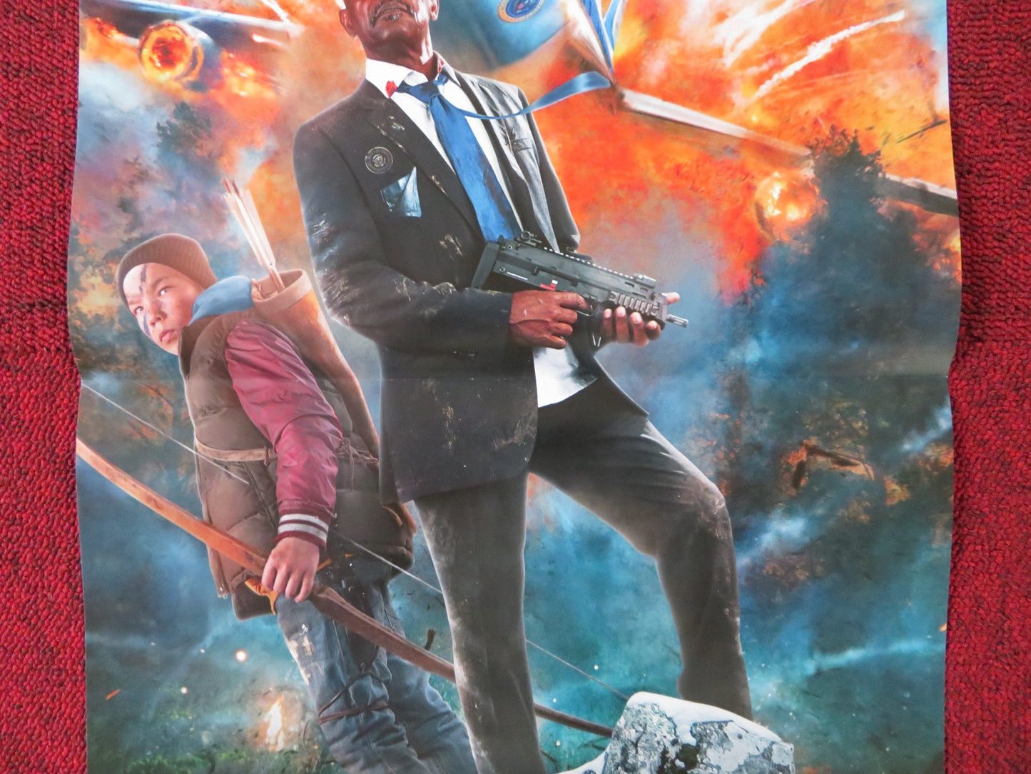 BIG GAME ITALIAN LOCANDINA POSTER SAMUEL L. JACKSON ONNI TOMMILA 2014 Rendezvous Cinema Movie posters