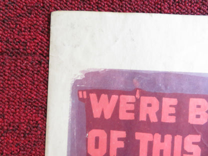 BIG HOUSE, U.S.A. US INSERT (14"x 36") POSTER B. CRAWFORD RALPH MEEKER 1955 Rendezvous Cinema Movie posters