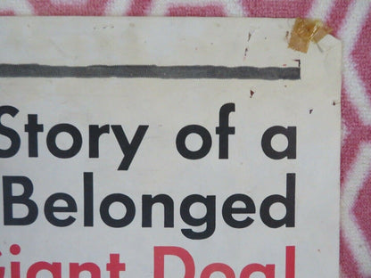 BIG JEETER / LAUTA MANCIA US ONE SHEET POSTER SYLVAN ORLANDO 1959 Rendezvous Cinema Movie posters