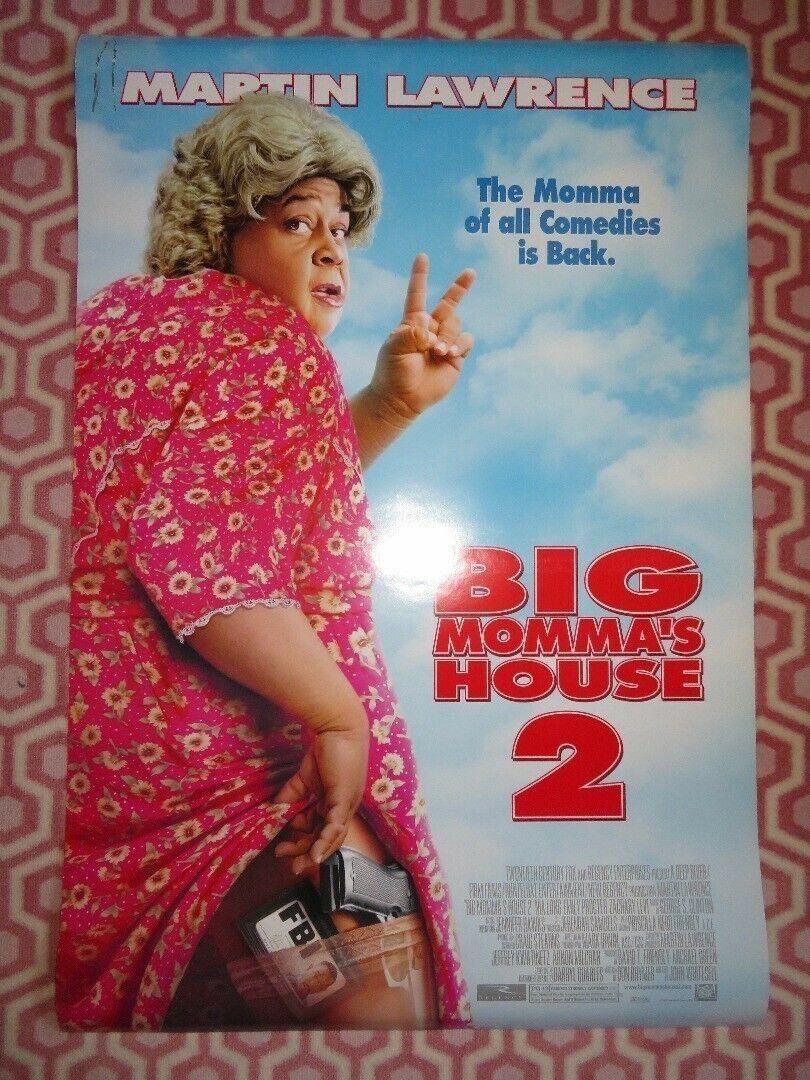 BIG MOMMA'S HOUSE 2 US ROLLED POSTER MARTIN LAWRENCE 2006 Movie posters