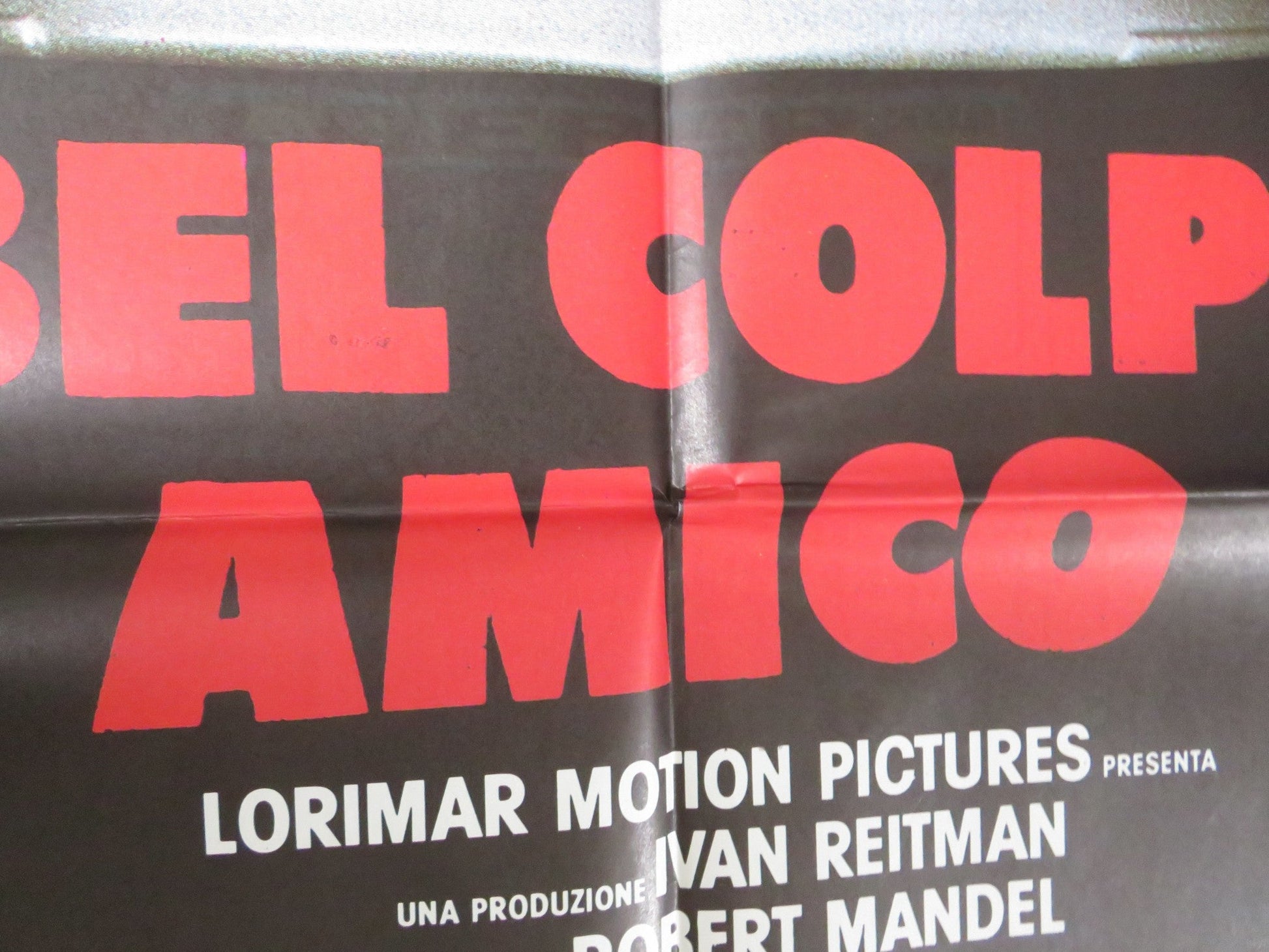 BIG SHOTS ITALIAN 2 FOGLIO POSTER RICKY BUSKER DARIUS MCCRARY 1987 Rendezvous Cinema Movie posters