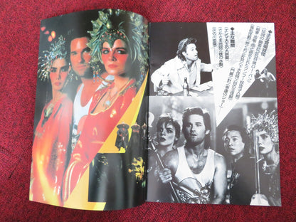 BIG TROUBLE IN LITTLE CHINA JAPANESE BROCHURE / PRESS BOOK KURT RUSSELL 1986 Rendezvous Cinema Movie posters