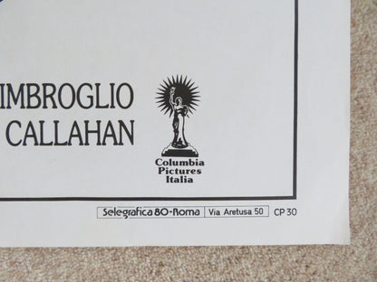 BIG TROUBLE ITALIAN 2 FOGLIO POSTER PETER FALK ALAN ARKIN 1986 Rendezvous Cinema Movie posters