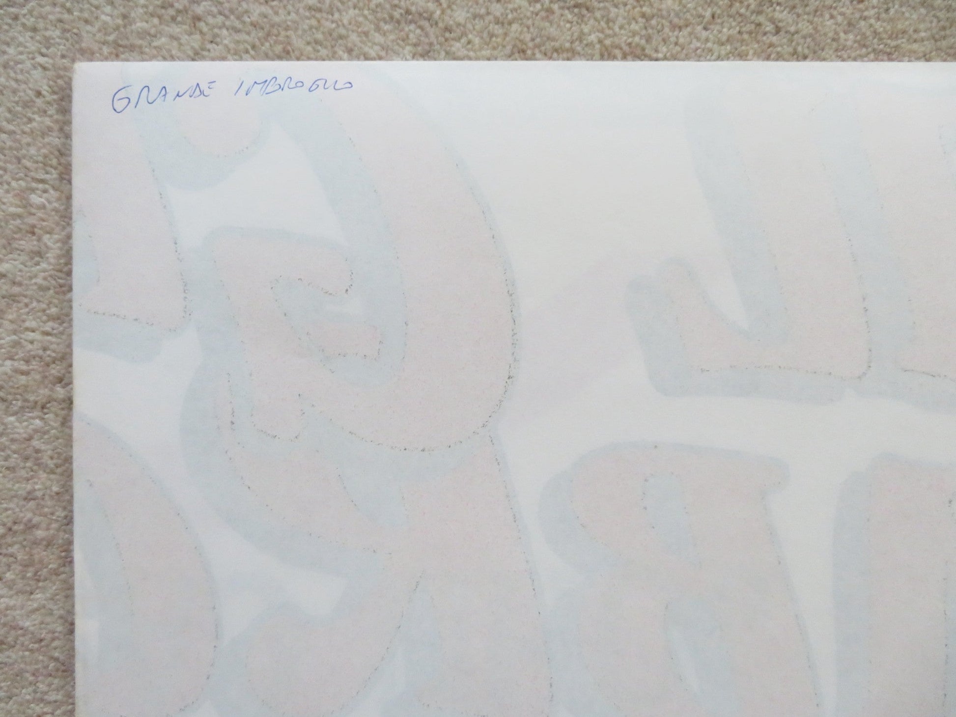 BIG TROUBLE ITALIAN 2 FOGLIO POSTER PETER FALK ALAN ARKIN 1986 Rendezvous Cinema Movie posters