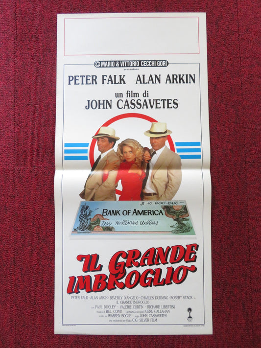 BIG TROUBLE ITALIAN LOCANDINA POSTER PETER FALK ALAN ARKIN 1986 Rendezvous Cinema Movie posters