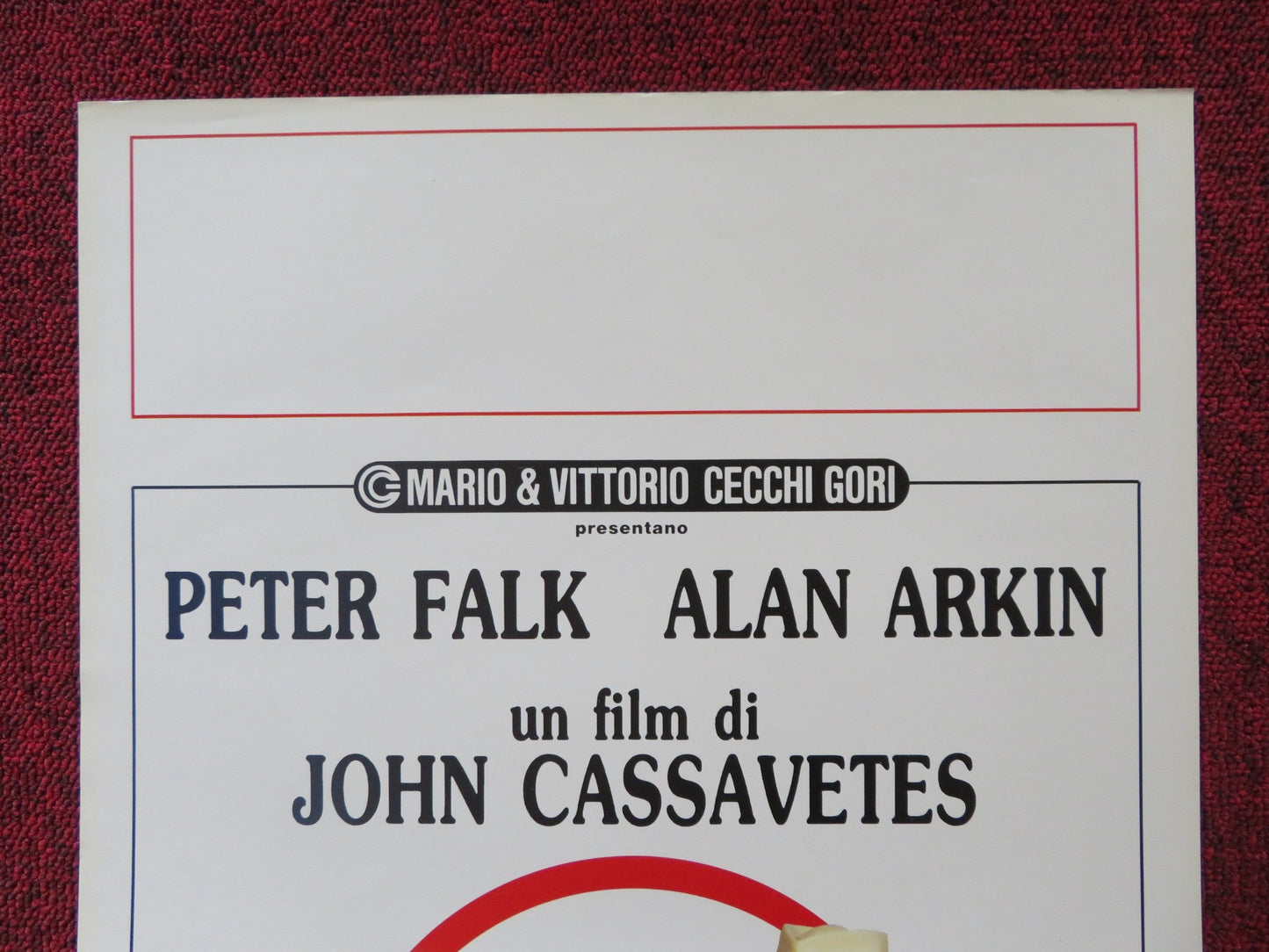 BIG TROUBLE ITALIAN LOCANDINA POSTER PETER FALK ALAN ARKIN 1986 Rendezvous Cinema Movie posters