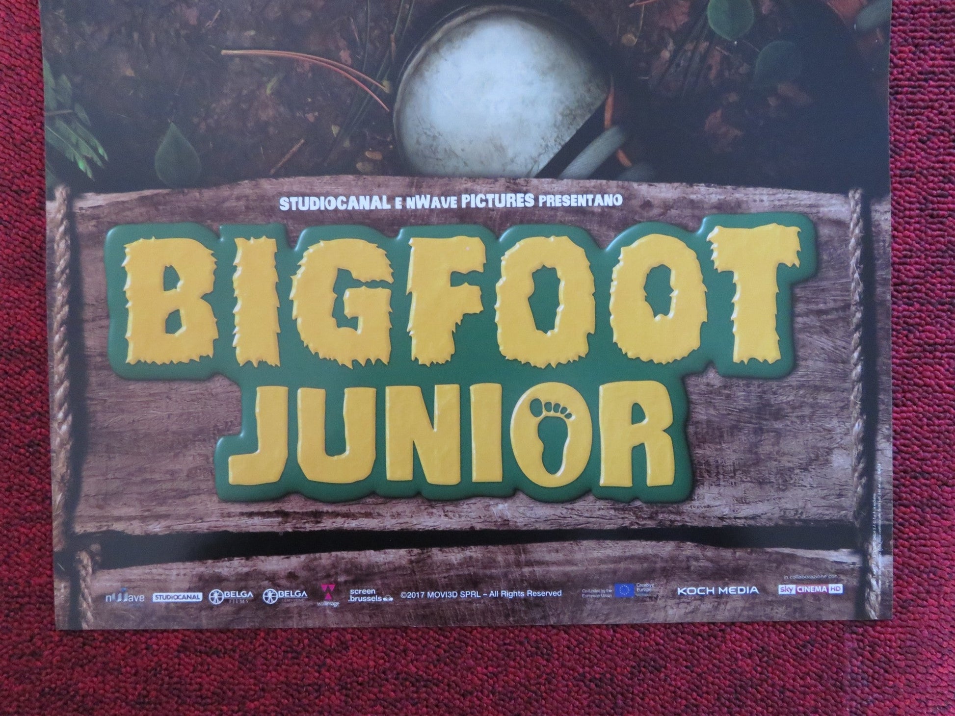 BIGFOOT JUNIOR SON OF BIGFOOT ITALIAN LOCANDINA POSTER CINDA ADAMS M. DEVON 2017 Rendezvous Cinema Movie posters