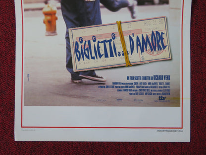 BIGLIETTI D'AMORE ITALIAN LOCANDINA POSTER ANDY GARCIA ANDIE MACDOWELL 1998 Rendezvous Cinema Movie posters