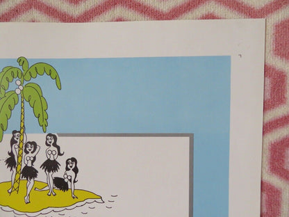 BIKINI PARADISE FOLDED US ONE SHEET POSTER JANETTE SCOTT KIERON MOORE 1967 Movie posters