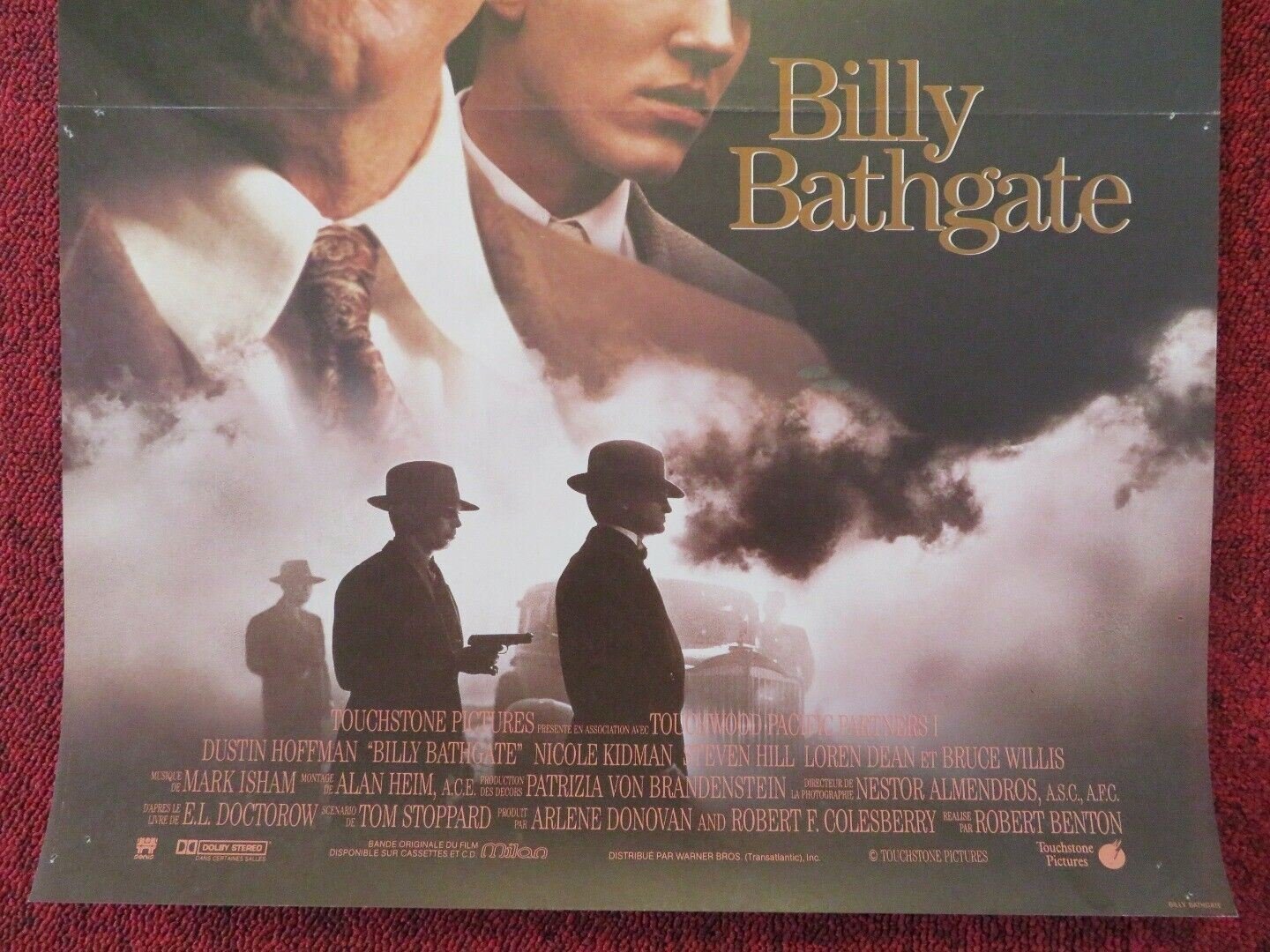 BILLY BATHGATE FRENCH (15"x 21") POSTER DUSTIN HOFFMAN NICOLE KIDMAN 1991 - Rendezvous Cinema