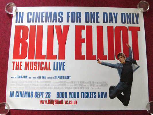 BILLY ELLIOT UK QUAD (30"x 40") ROLLED POSTER ELLIOTT HANNA OLLIE JOCHIM 2014 Rendezvous Cinema Movie posters