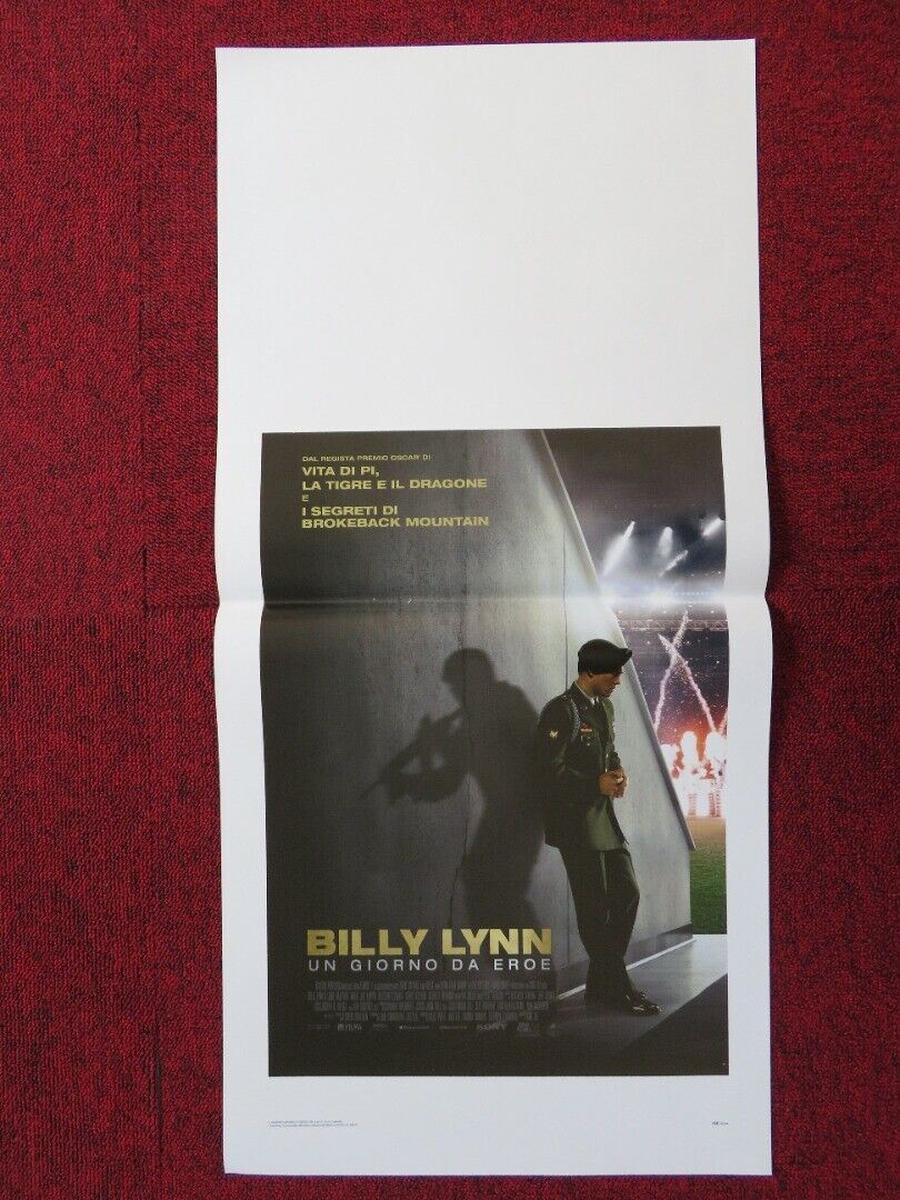 BILLY LYNN'S LONG HALFTIME WALK ITALIAN LOCANDINA (27.5"x13") POSTER 2016 Movie posters