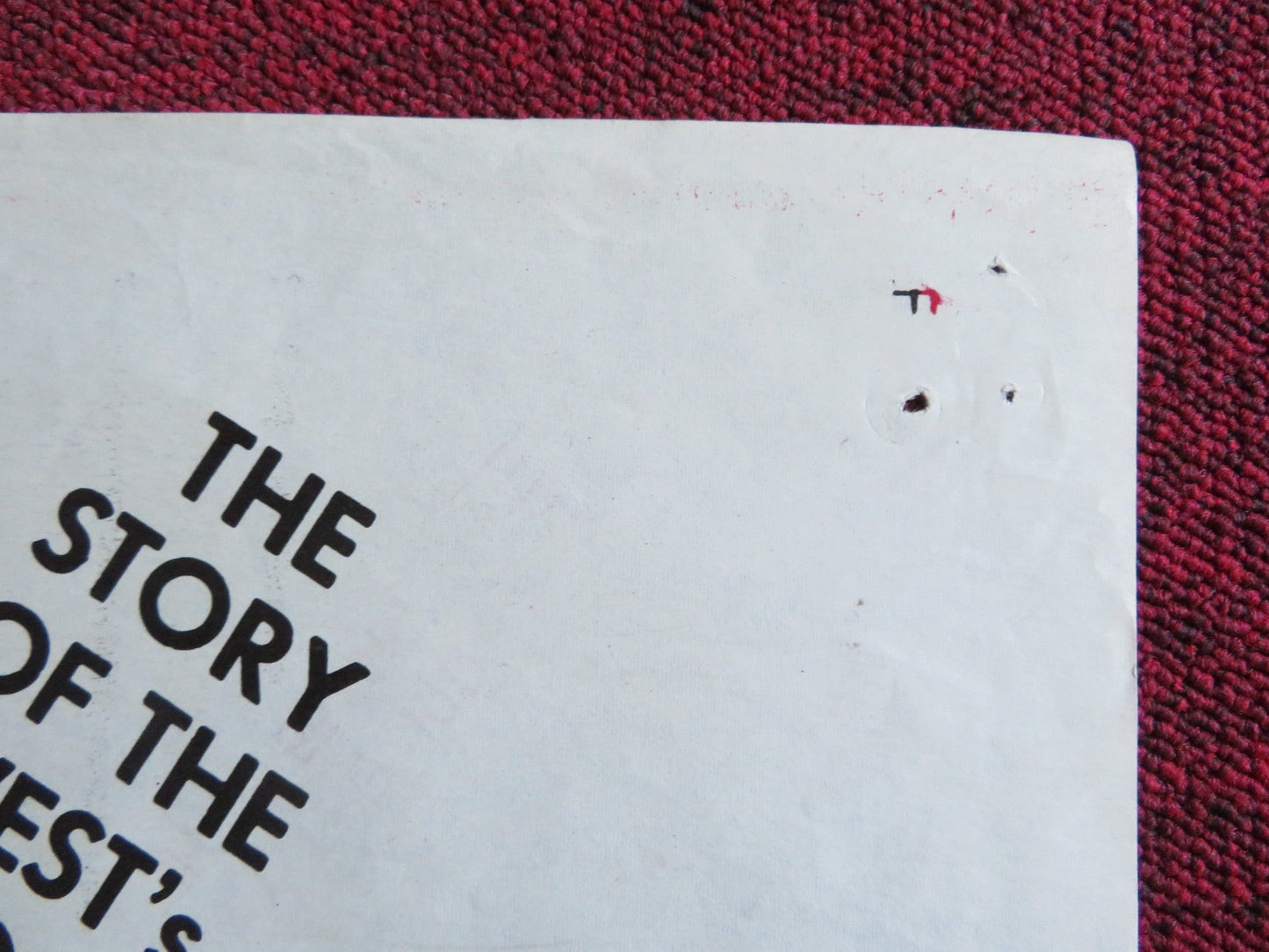 BILLY THE KID FOLDED US ONE SHEET POSTER ROBERT TAYLOR BRIAN DONLEVY R1955 Rendezvous Cinema Movie posters