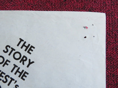 BILLY THE KID FOLDED US ONE SHEET POSTER ROBERT TAYLOR BRIAN DONLEVY R1955 Rendezvous Cinema Movie posters