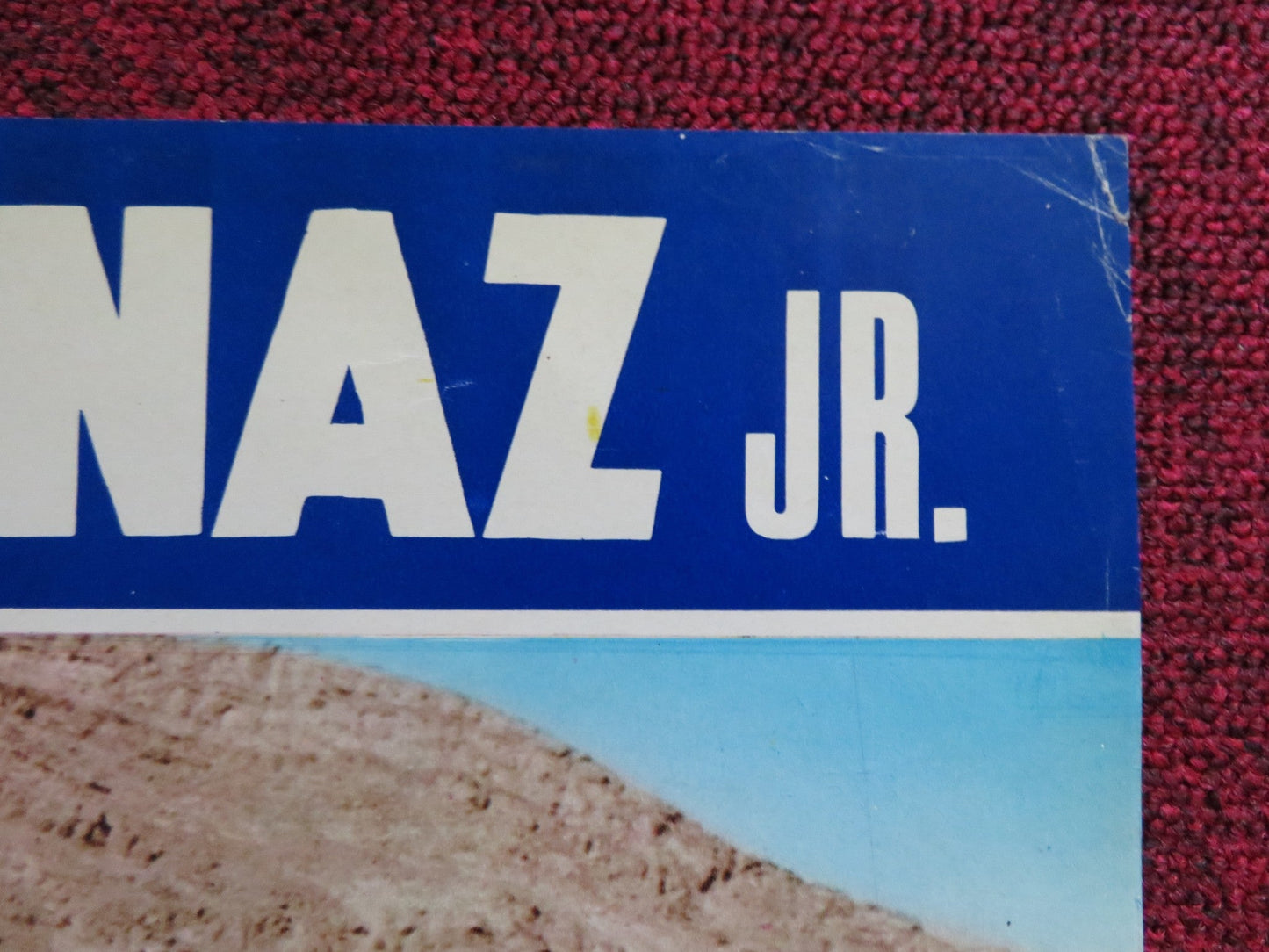 BILLY TWO HATS - A ITALIAN FOTOBUSTA POSTER GREGORY PECK DESI ARNAZ JR 1974 Rendezvous Cinema Movie posters