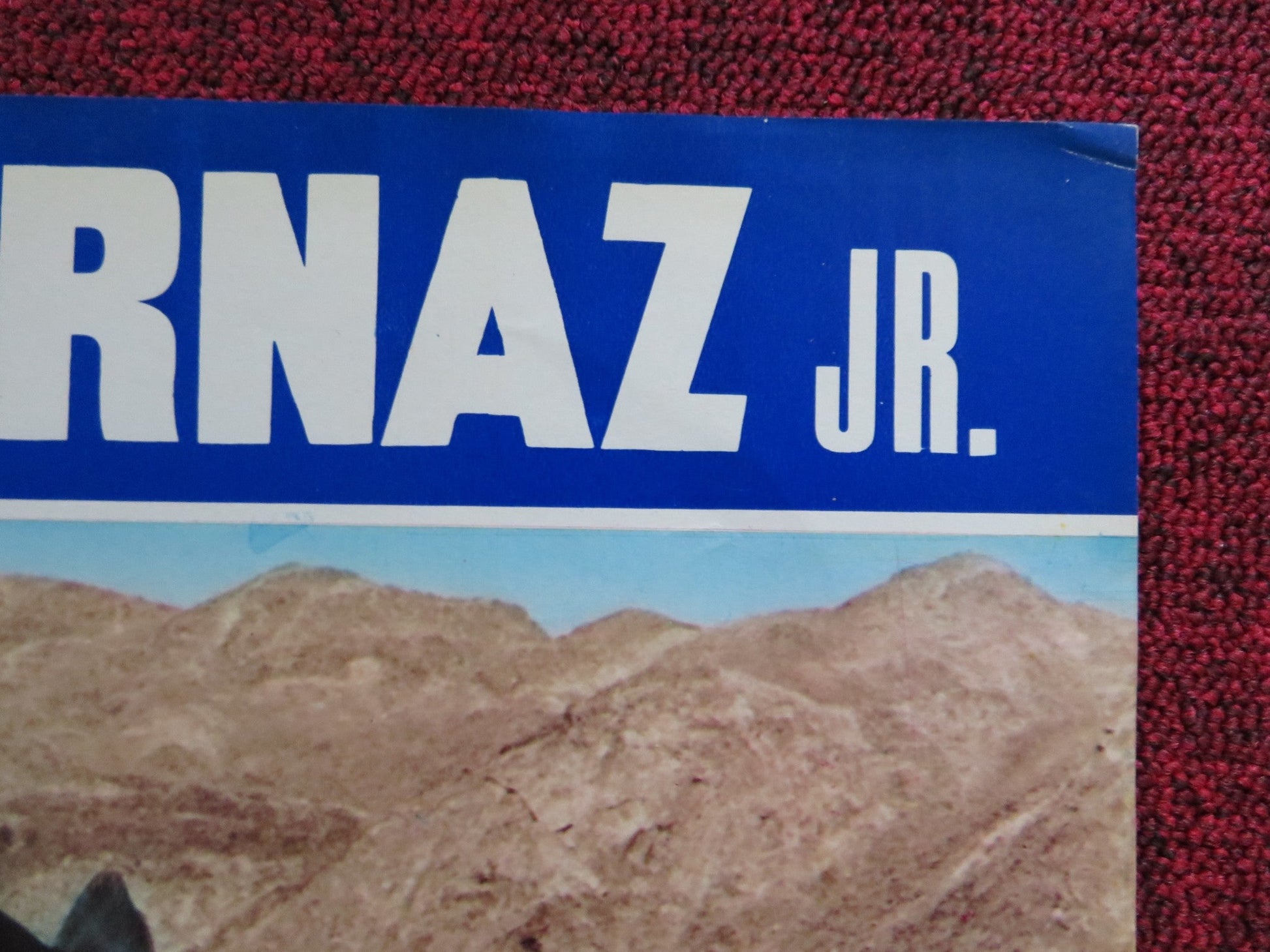 BILLY TWO HATS - B ITALIAN FOTOBUSTA POSTER GREGORY PECK DESI ARNAZ JR 1974 Rendezvous Cinema Movie posters