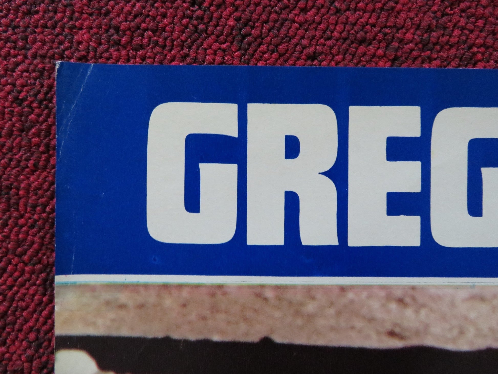 BILLY TWO HATS - D ITALIAN FOTOBUSTA POSTER GREGORY PECK DESI ARNAZ JR 1974 Rendezvous Cinema Movie posters