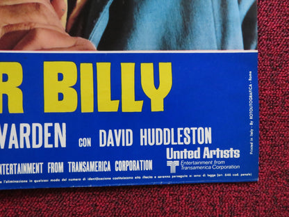 BILLY TWO HATS - D ITALIAN FOTOBUSTA POSTER GREGORY PECK DESI ARNAZ JR 1974 Rendezvous Cinema Movie posters