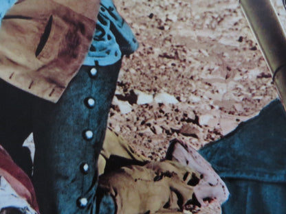 BILLY TWO HATS - D ITALIAN FOTOBUSTA POSTER GREGORY PECK DESI ARNAZ JR 1974 Rendezvous Cinema Movie posters