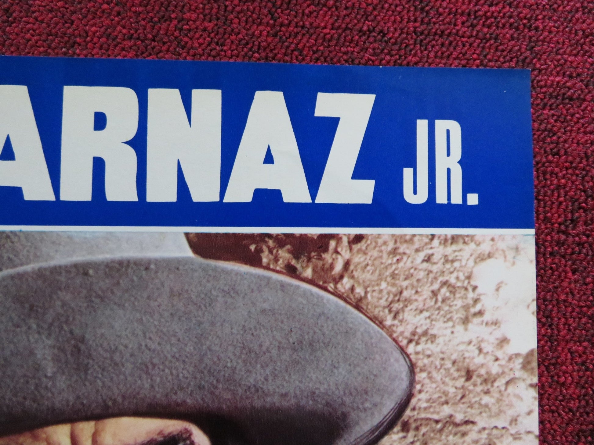 BILLY TWO HATS - D ITALIAN FOTOBUSTA POSTER GREGORY PECK DESI ARNAZ JR 1974 Rendezvous Cinema Movie posters