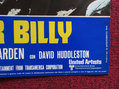 BILLY TWO HATS - E ITALIAN FOTOBUSTA POSTER GREGORY PECK DESI ARNAZ JR 1974 Rendezvous Cinema Movie posters