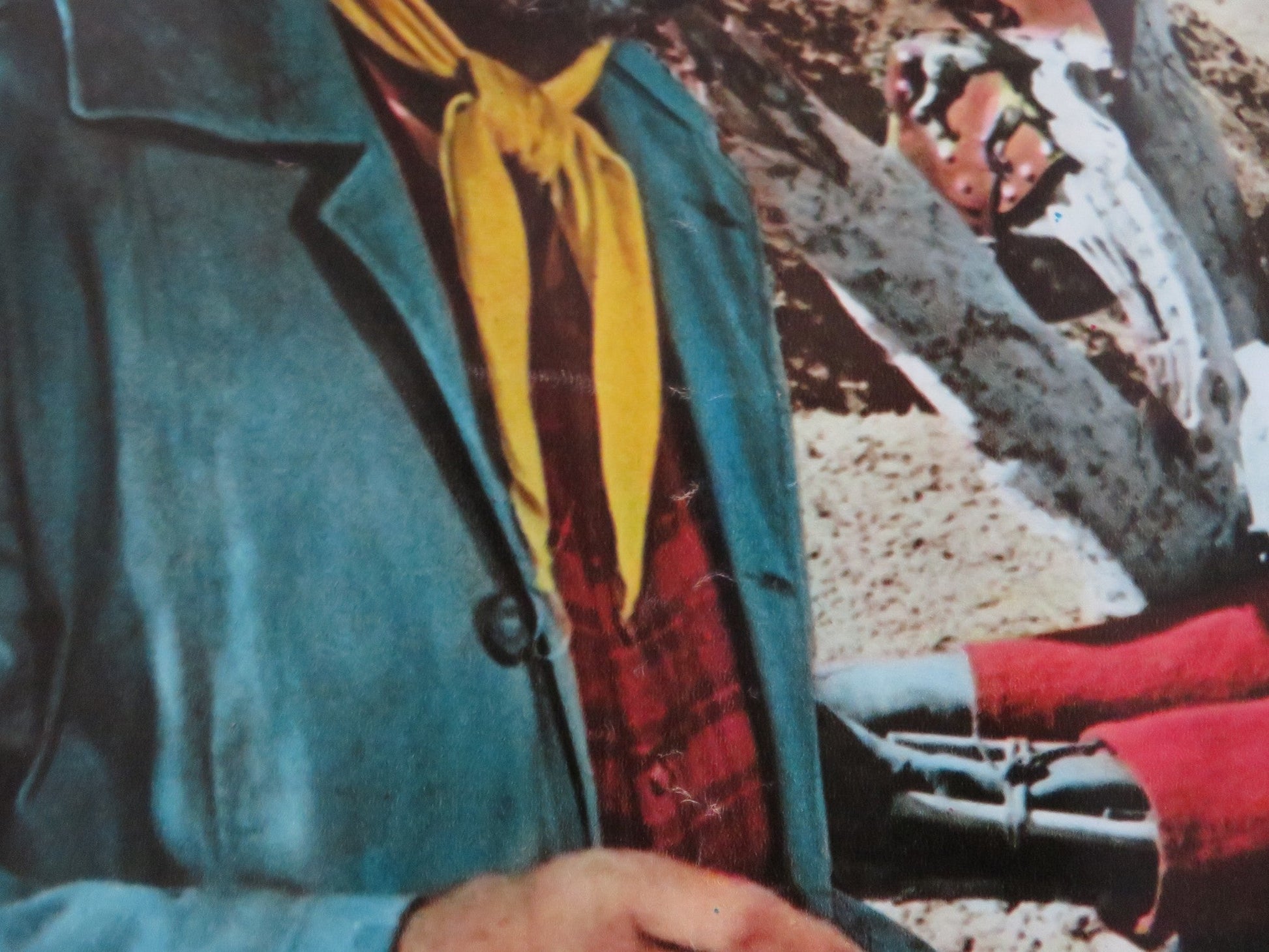 BILLY TWO HATS - E ITALIAN FOTOBUSTA POSTER GREGORY PECK DESI ARNAZ JR 1974 Rendezvous Cinema Movie posters