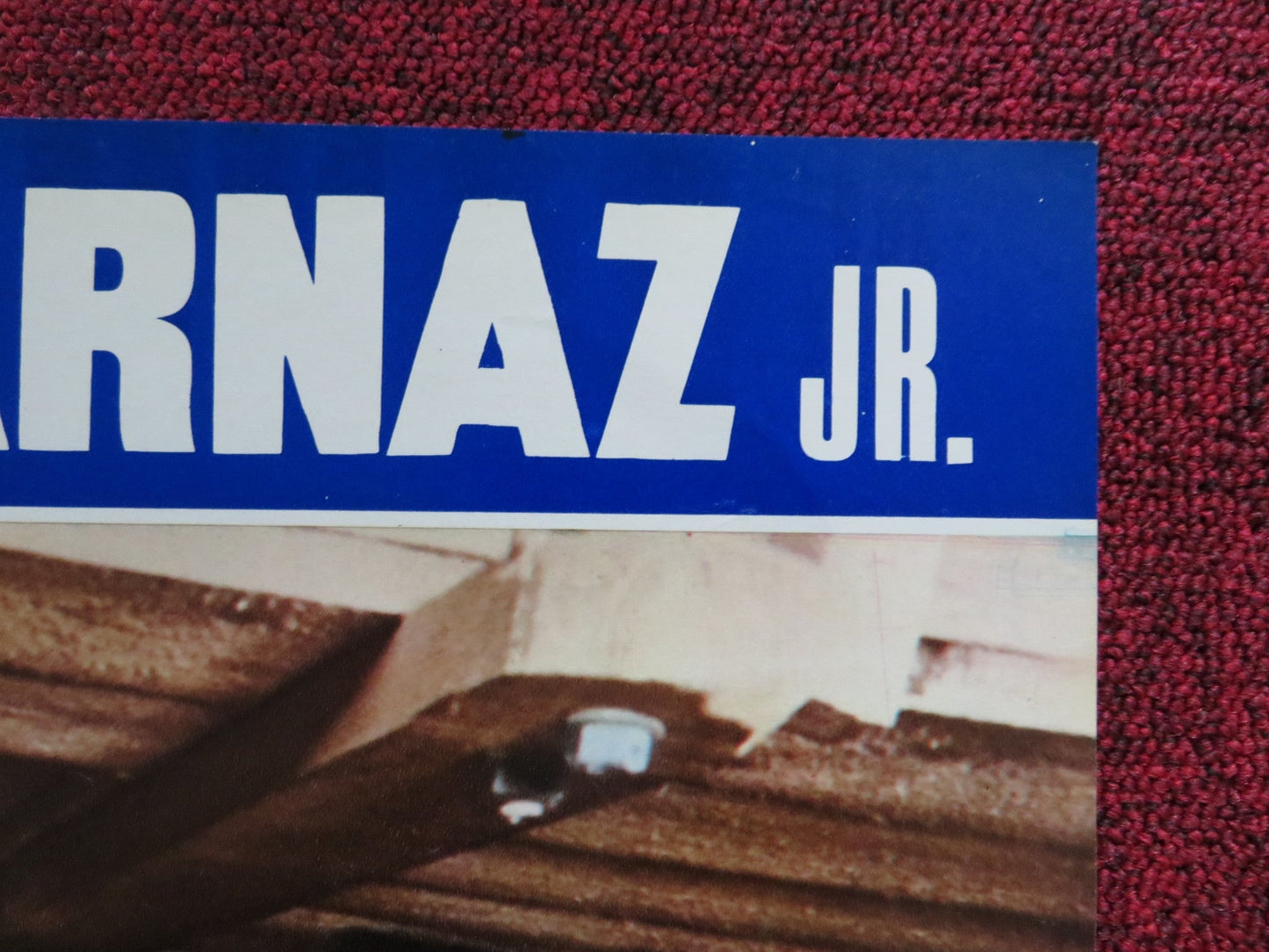 BILLY TWO HATS - F ITALIAN FOTOBUSTA POSTER GREGORY PECK DESI ARNAZ JR 1974 Rendezvous Cinema Movie posters