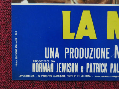 BILLY TWO HATS - G ITALIAN FOTOBUSTA POSTER GREGORY PECK DESI ARNAZ JR 1974 Rendezvous Cinema Movie posters