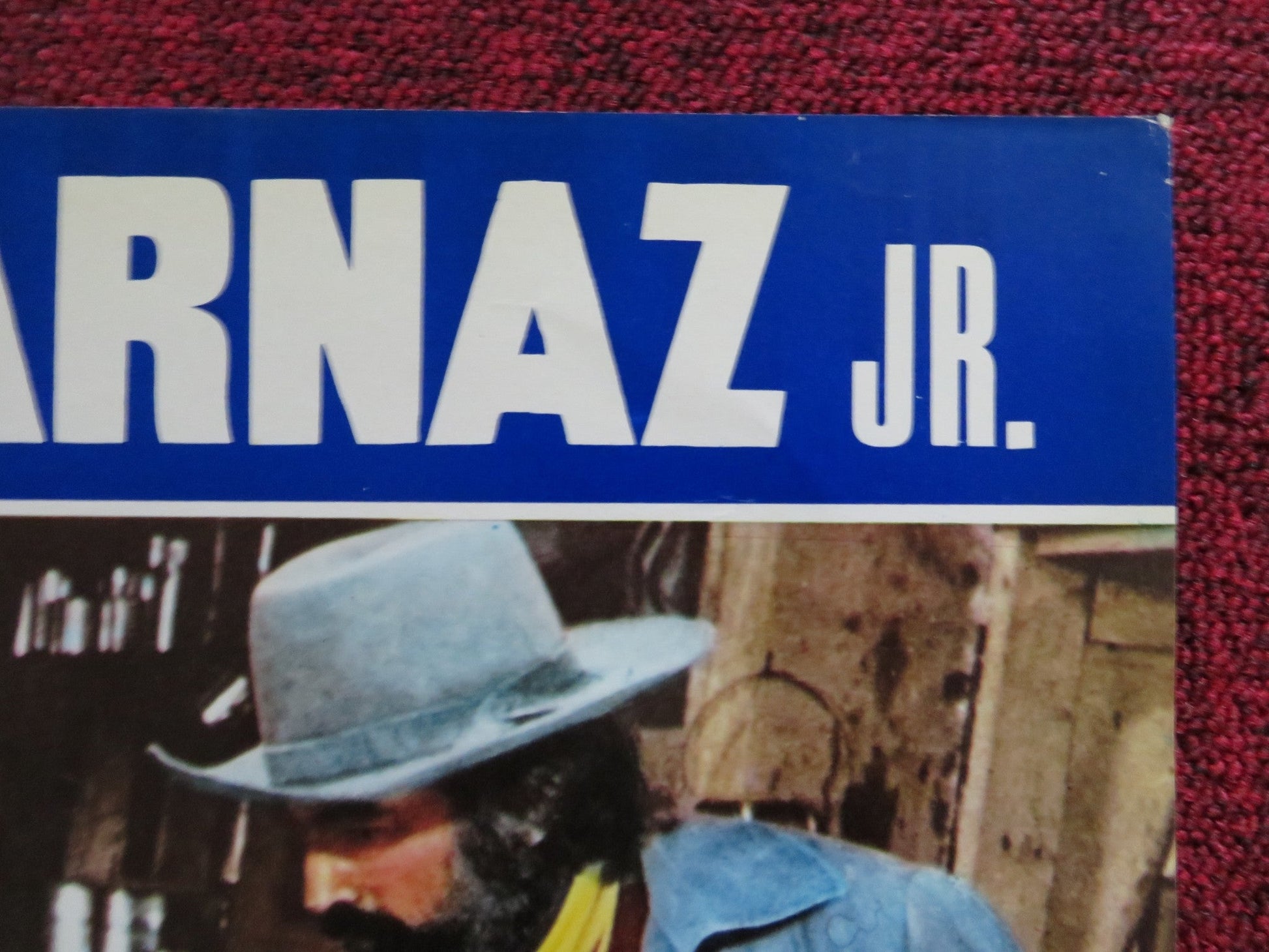 BILLY TWO HATS - G ITALIAN FOTOBUSTA POSTER GREGORY PECK DESI ARNAZ JR 1974 Rendezvous Cinema Movie posters