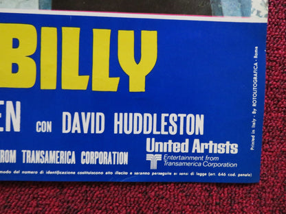 BILLY TWO HATS - G ITALIAN FOTOBUSTA POSTER GREGORY PECK DESI ARNAZ JR 1974 Rendezvous Cinema Movie posters