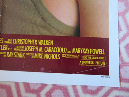 BILOXI BLUES FOLDED US ONE SHEET POSTER MATTHEW BRODERICK NIEL SIMON 1988 Movie posters