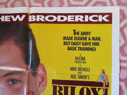 BILOXI BLUES FOLDED US ONE SHEET POSTER MATTHEW BRODERICK NIEL SIMON 1988 Movie posters