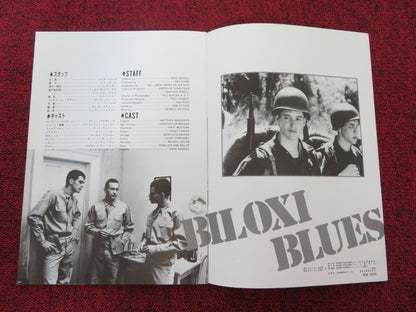 BILOXI BLUES JAPANESE BROCHURE / PRESS BOOK MATTHEW BRODERICK C.WALKEN 1988 Rendezvous Cinema Movie posters